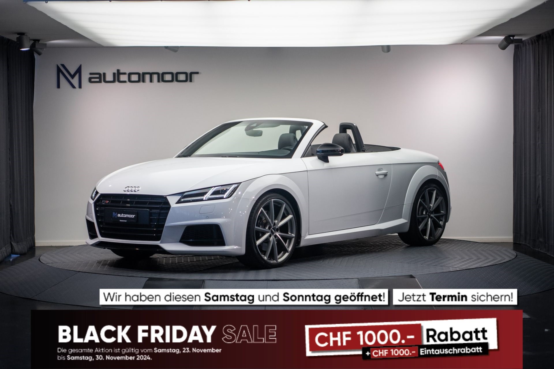 AUDI TTS Roadster 2.0 TFSI quattro *CH-Fahrzeug* *LED*