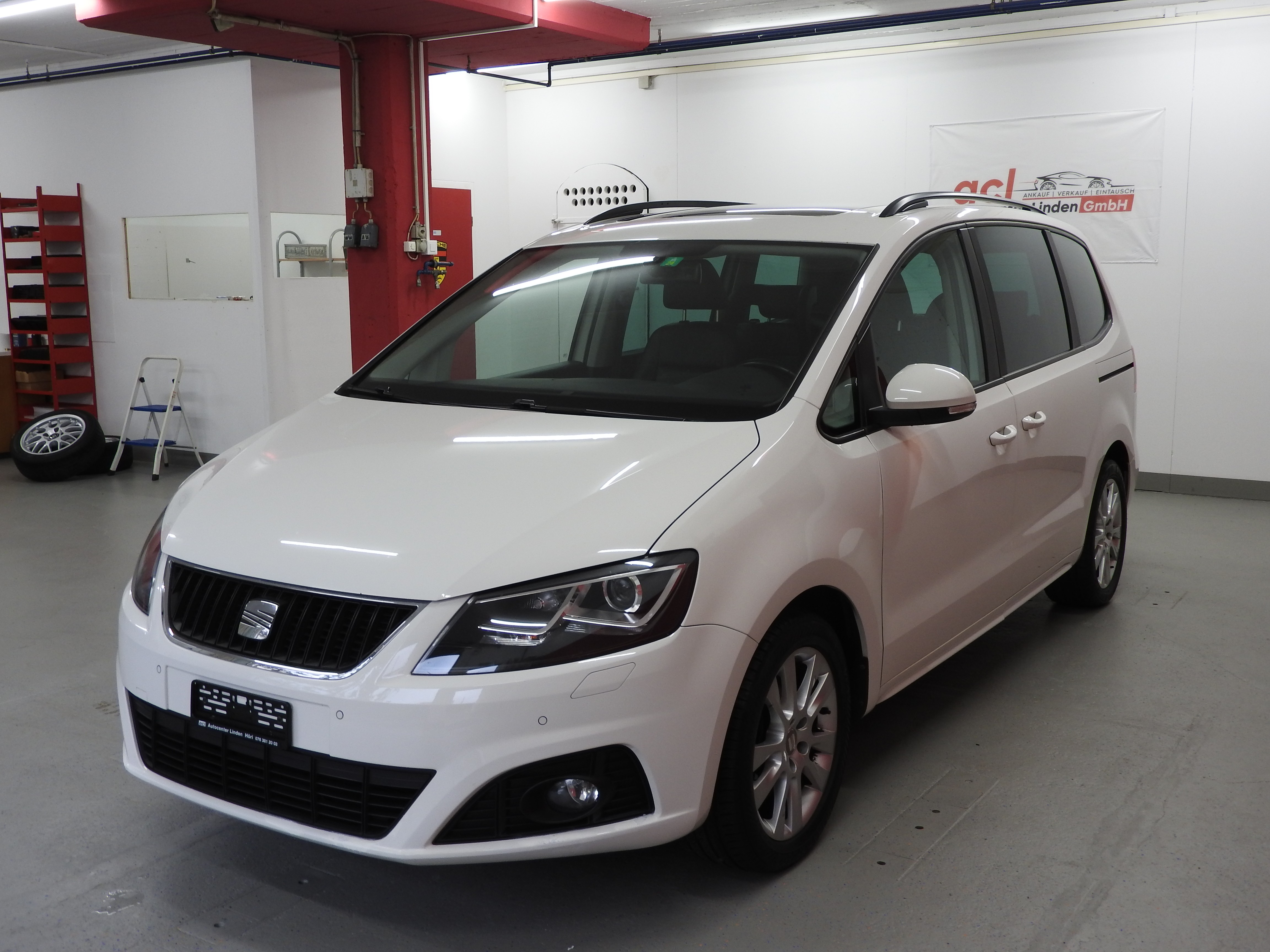 SEAT Alhambra 2.0 TDI Style Eco DSGfrisch ab MFK , 7 Sitze, AHK, 2 X Kindersitzverrichtung, 8 fach, Garnatie uvm