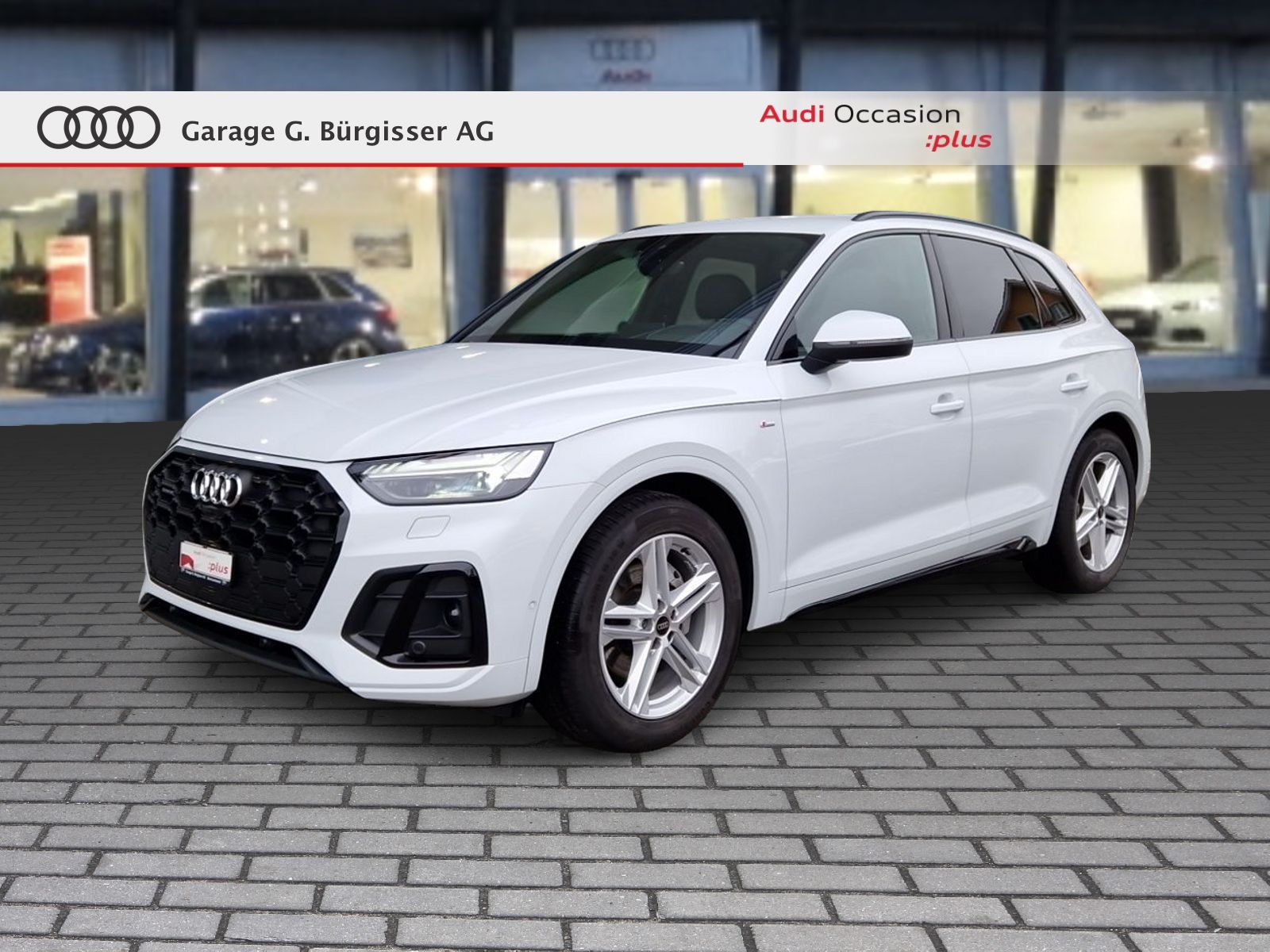 AUDI Q5 40 TDI S-Line quattro S-tronic Gletscherweiss Metallic