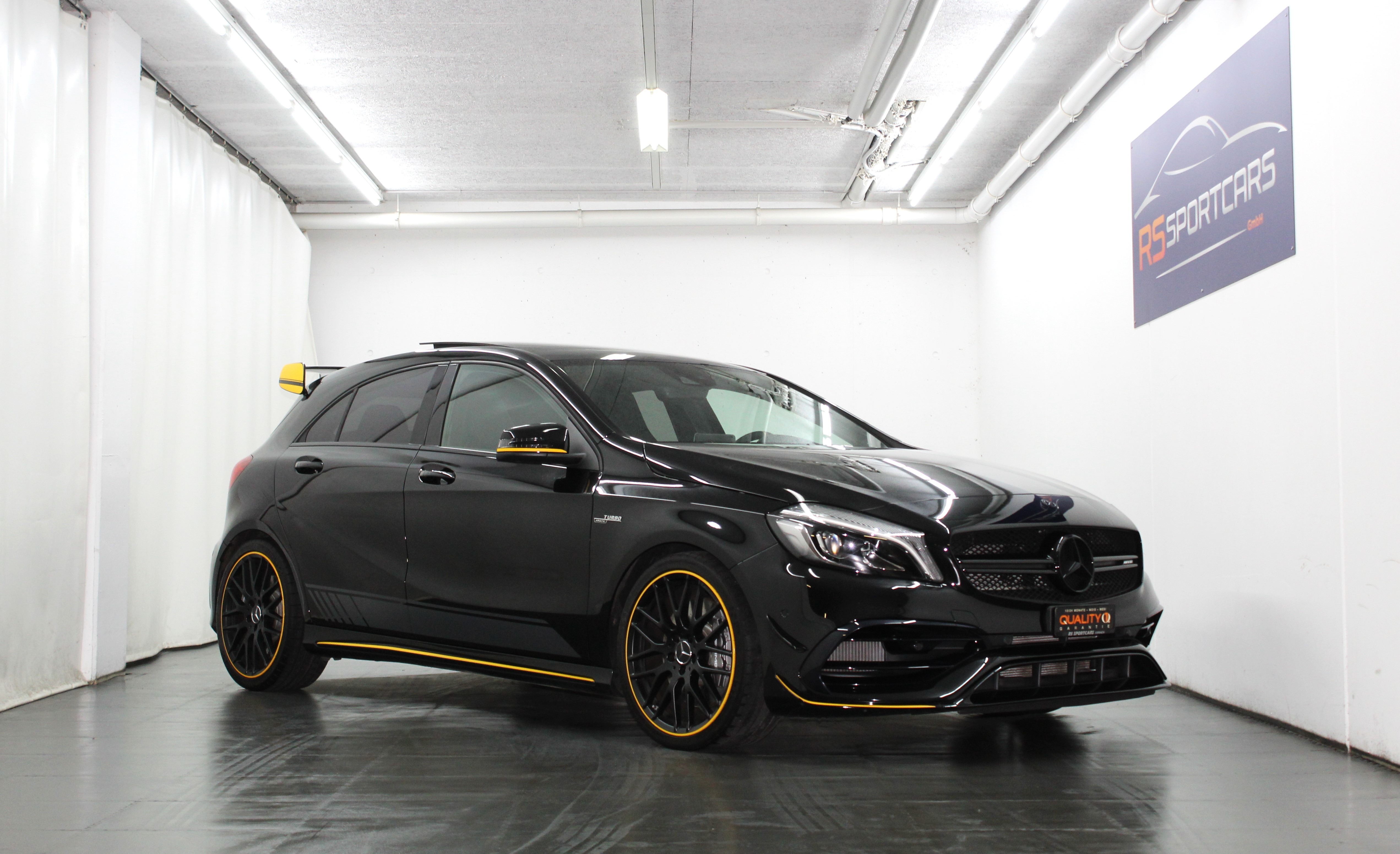 MERCEDES-BENZ A 45 AMG Yellow Night Edition 4Matic 7G-DCT / CH-Fahrzeug