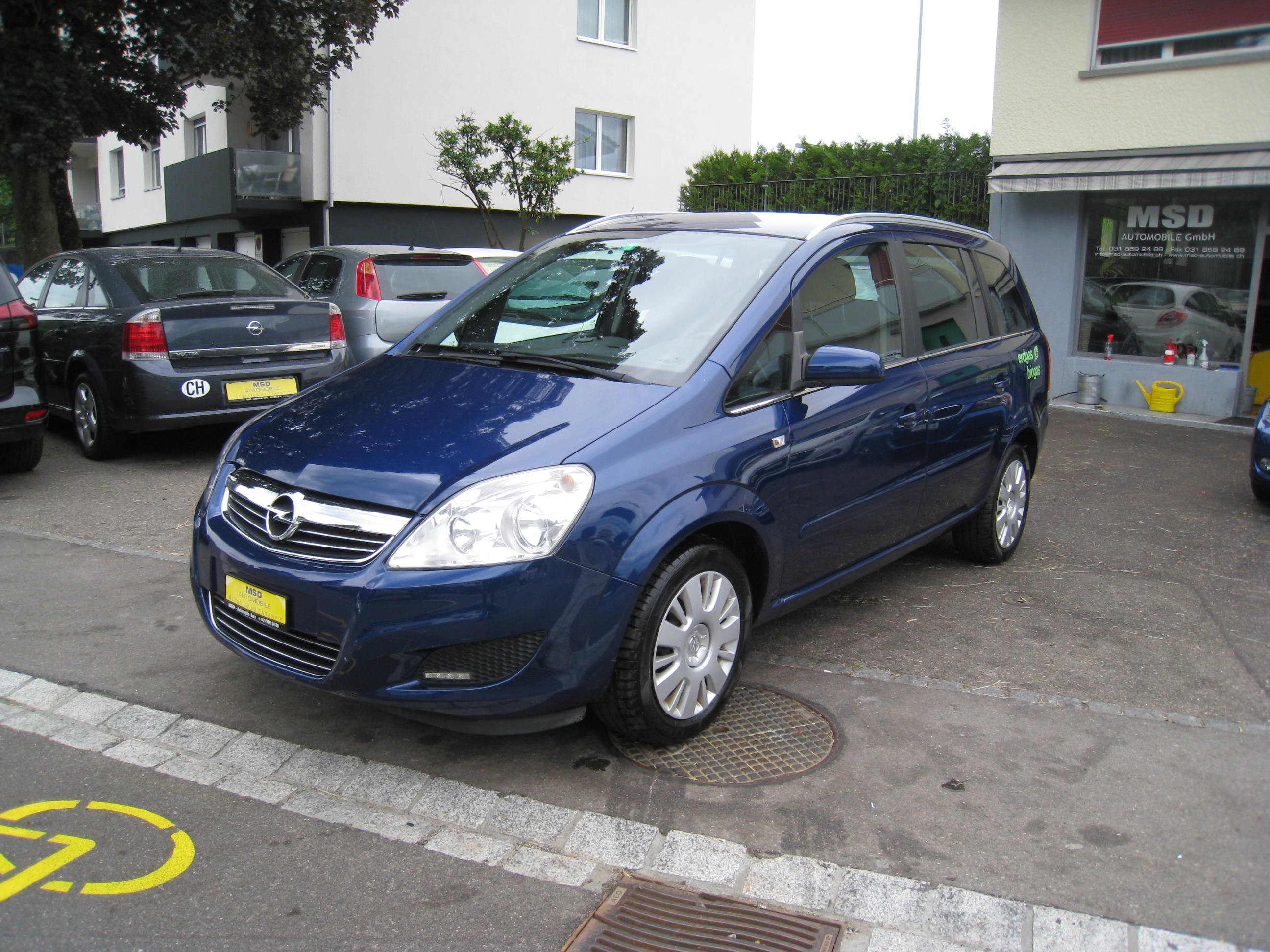 OPEL Zafira 1.6i 16V Turbo CNG Enjoy