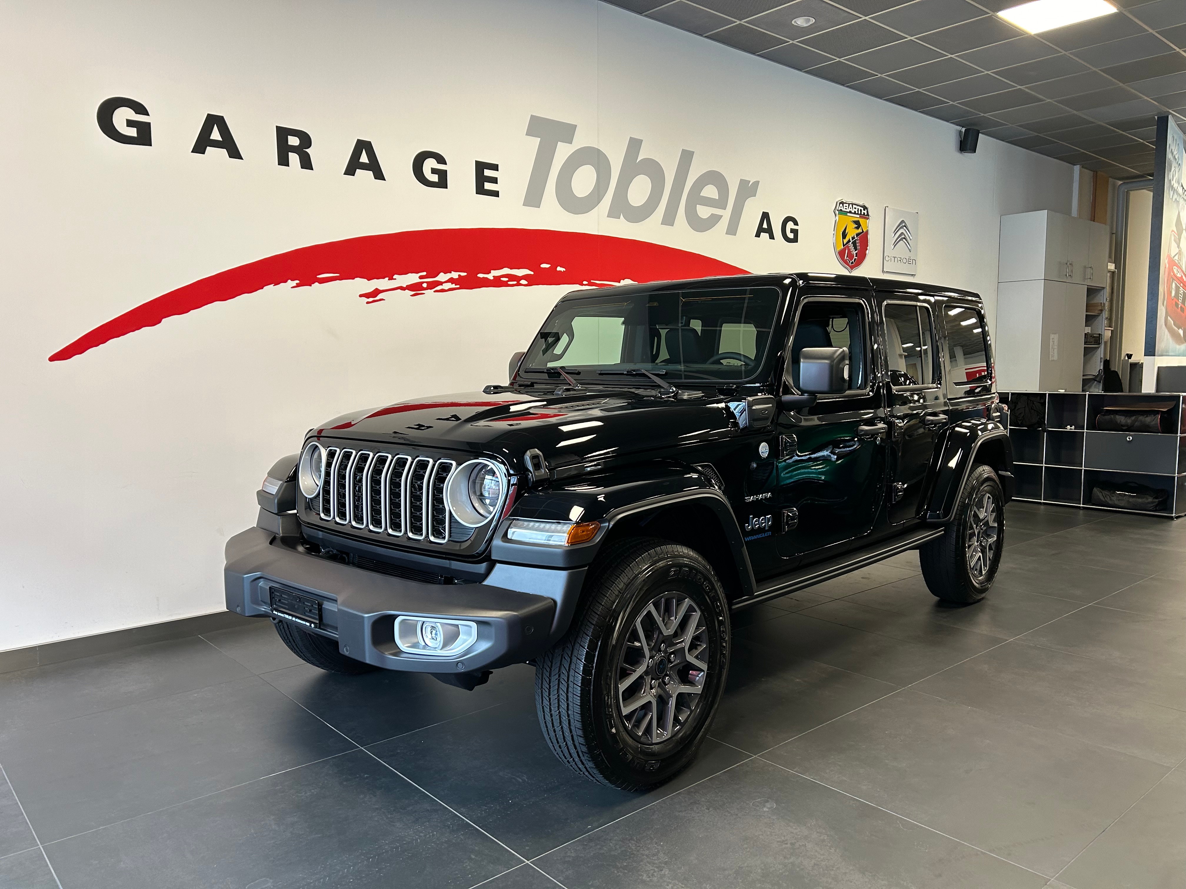 JEEP Wrangler 2.0 PHEV Unlimited Sahara Black Kite Automatic