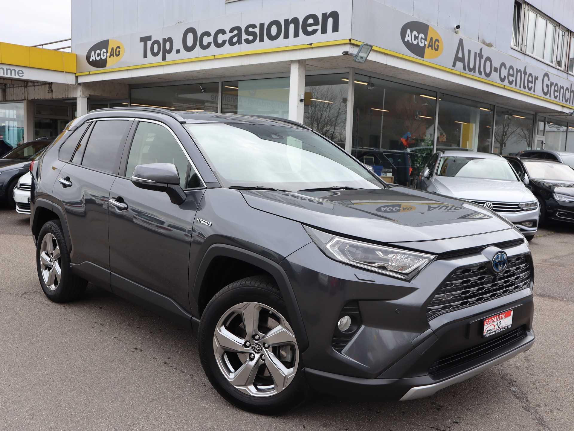 TOYOTA RAV-4 2.5 HSD Premium e-CVT 4WD 178 PS ** Voll-Leder Ausstattung ** RF-Kamera 360° ** Gr. Navigation **