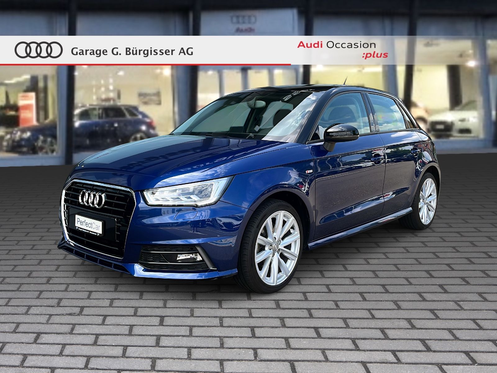 AUDI A1 Sportback 1.4 TFSI Design Scubablau Metallic