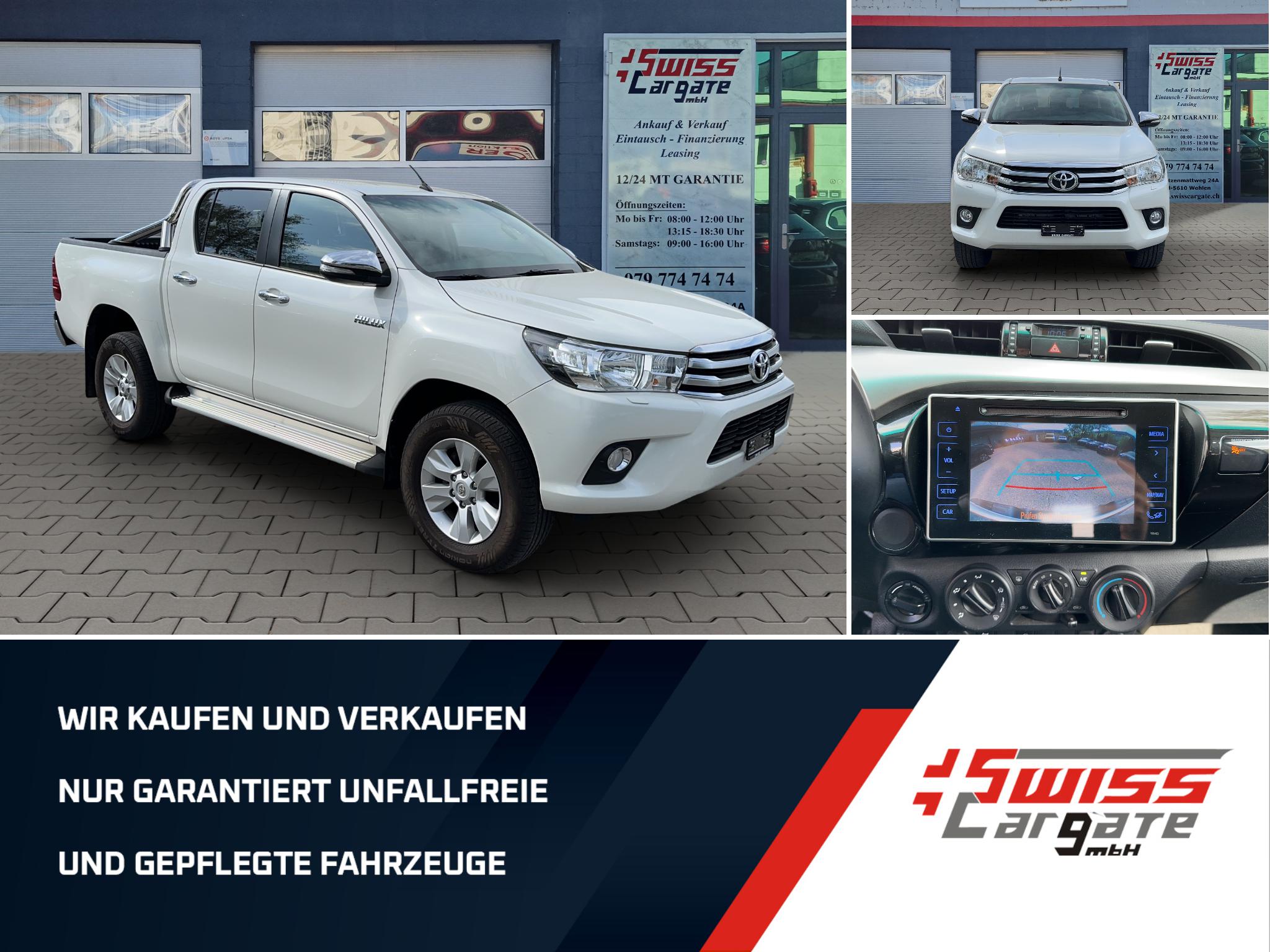 TOYOTA Hilux 2.4D-4D Sol DoubleCab 4x4 mit AHK