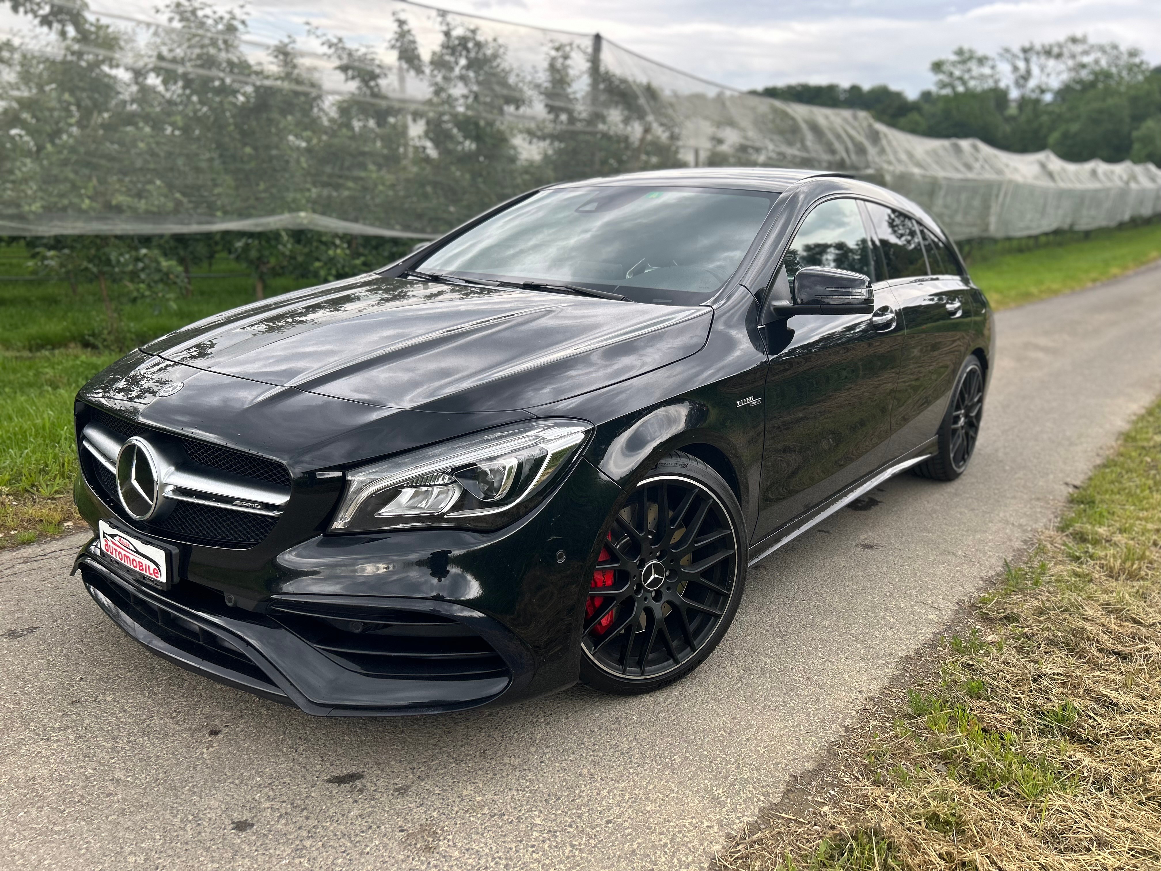 MERCEDES-BENZ CLA Shooting Brake 45 AMG Yellow Night Edition 4Matic Speed.