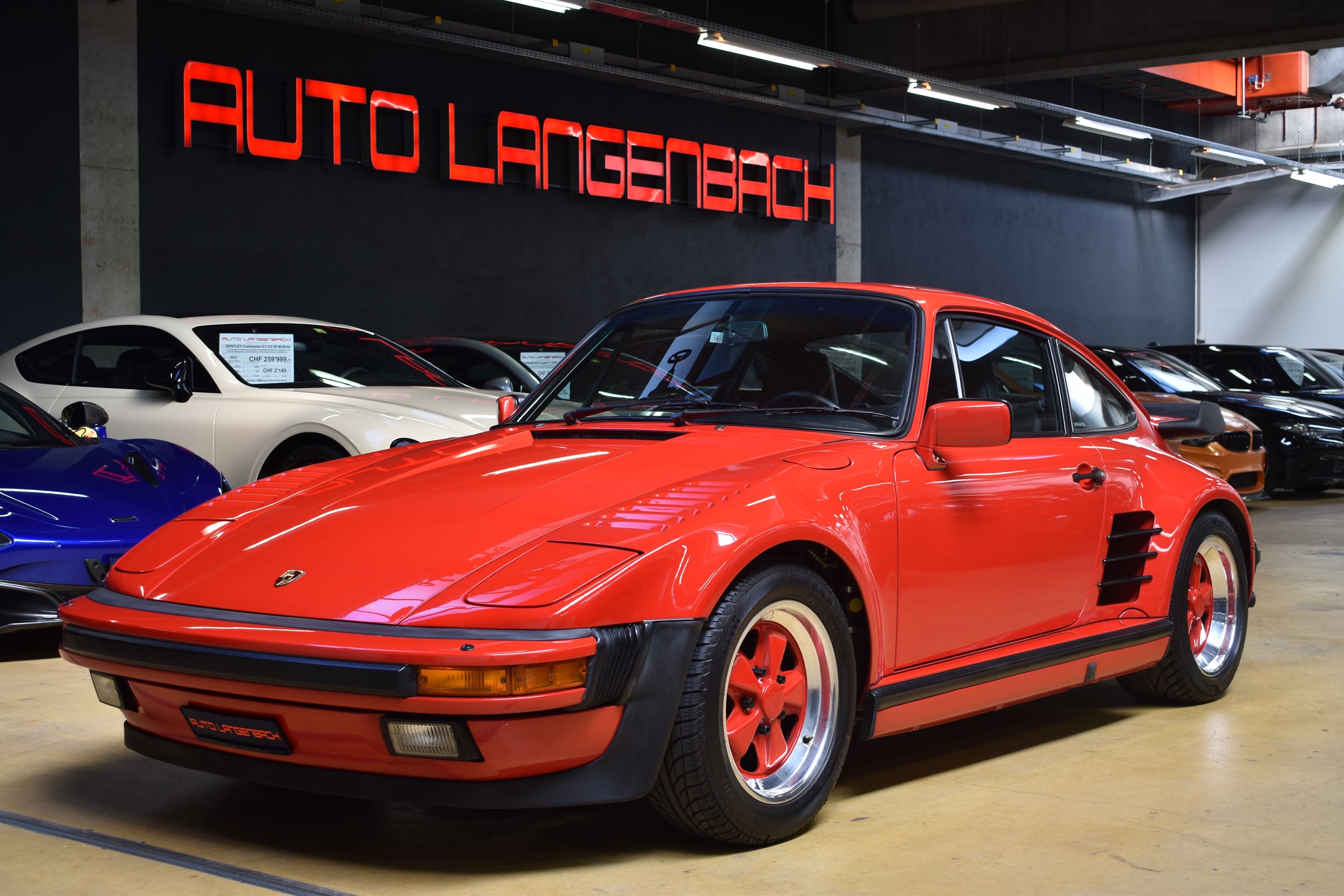 PORSCHE 911 - 930 Turbo Slant-Nose - Originaler 930er Turbo Werks-Flach-Nase