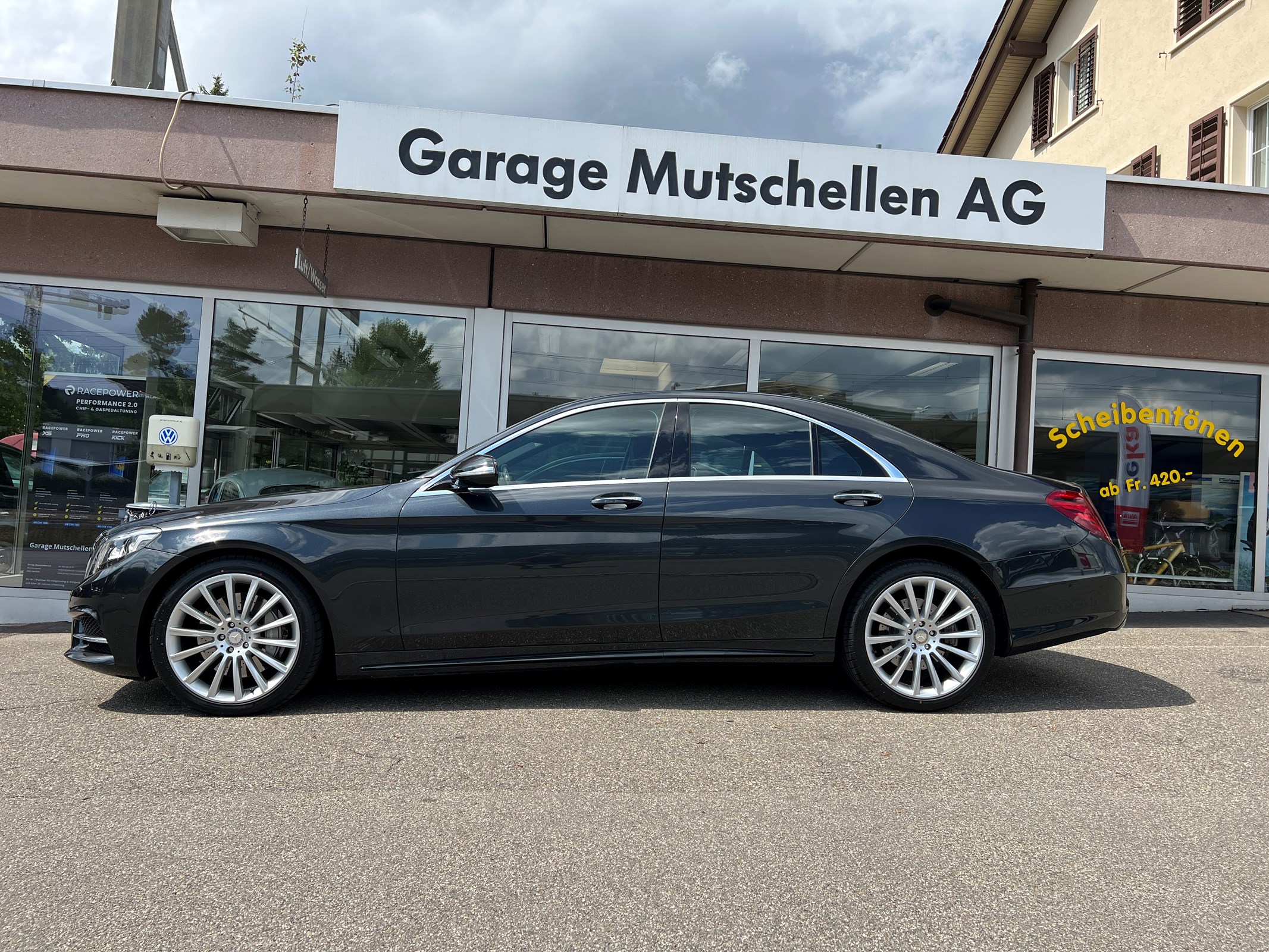 MERCEDES-BENZ S 350 Facelift Diesel 258PS BlueTEC 7G-Tronic AMG Line All-Black 1.Hand CH-Auto 73% unter NP