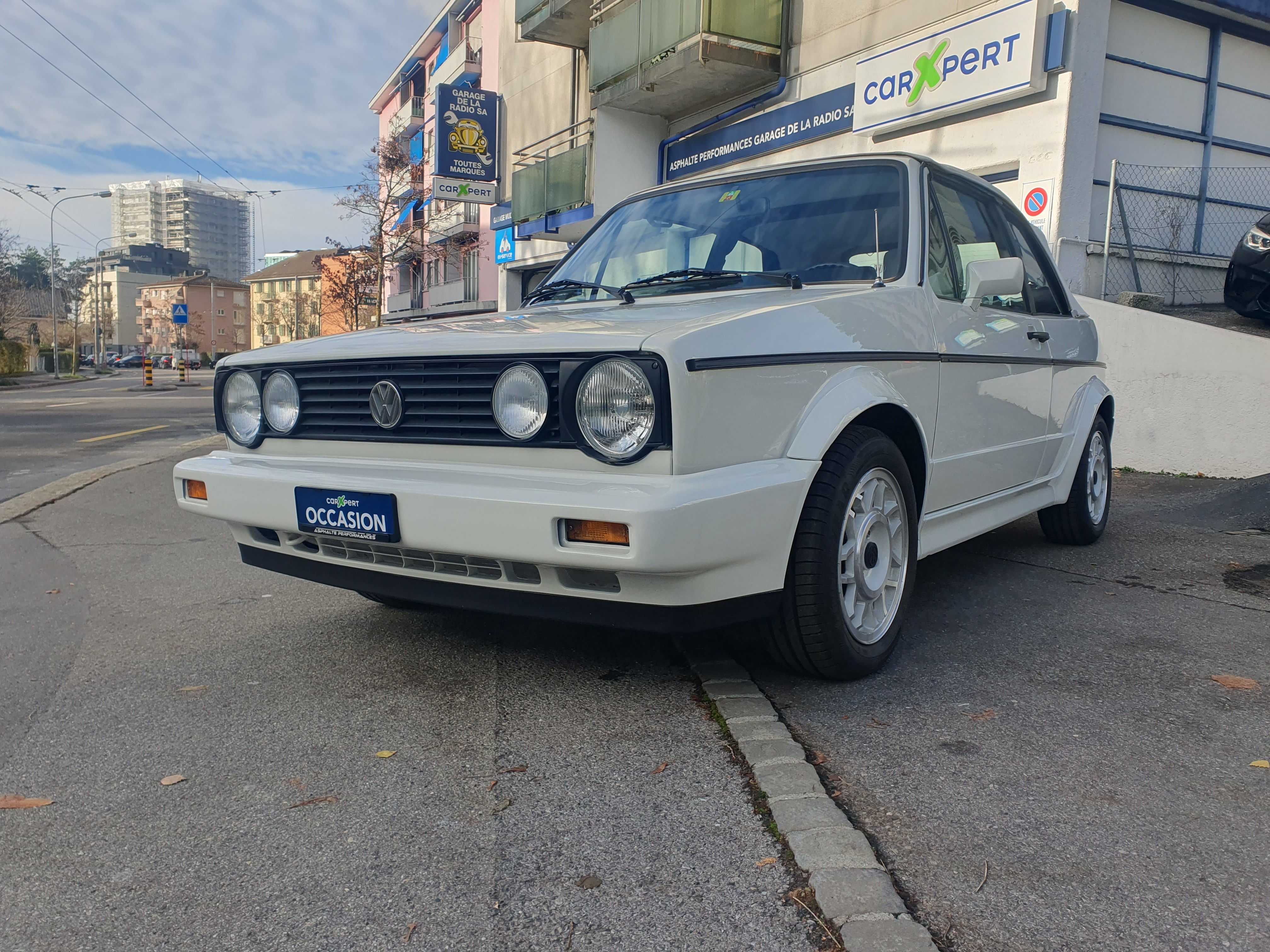 VW Golf Cabriolet 1800 GL Quartett/Special/White