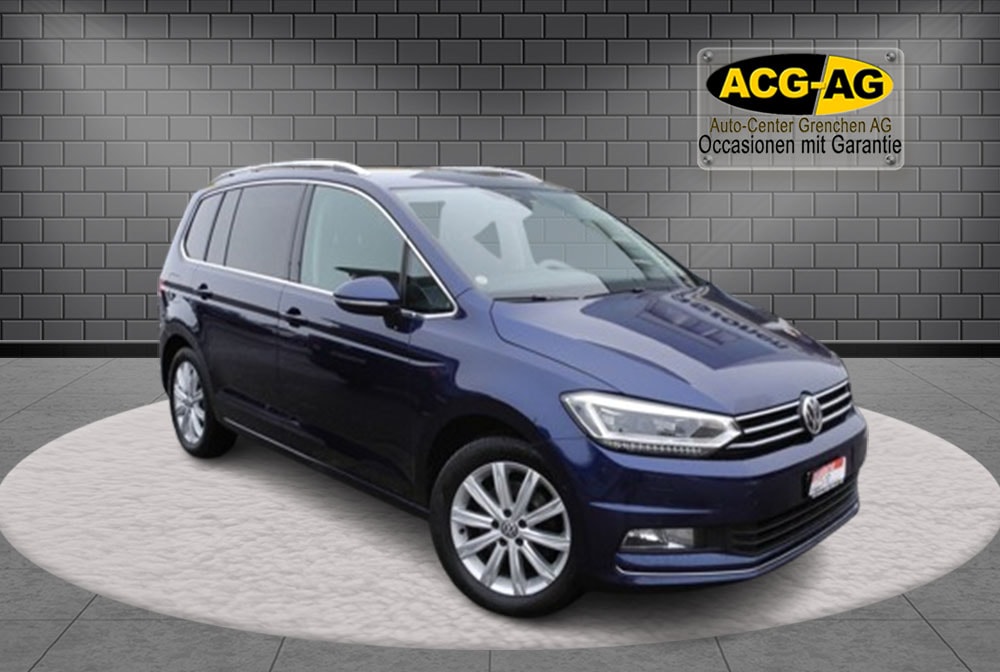 VW Touran 2.0 TDI BlueMotion Technology Highline DSG ** 190 PS ** 7-Plätzer ** Navi mit RF-kamera ** Frisch MFK *