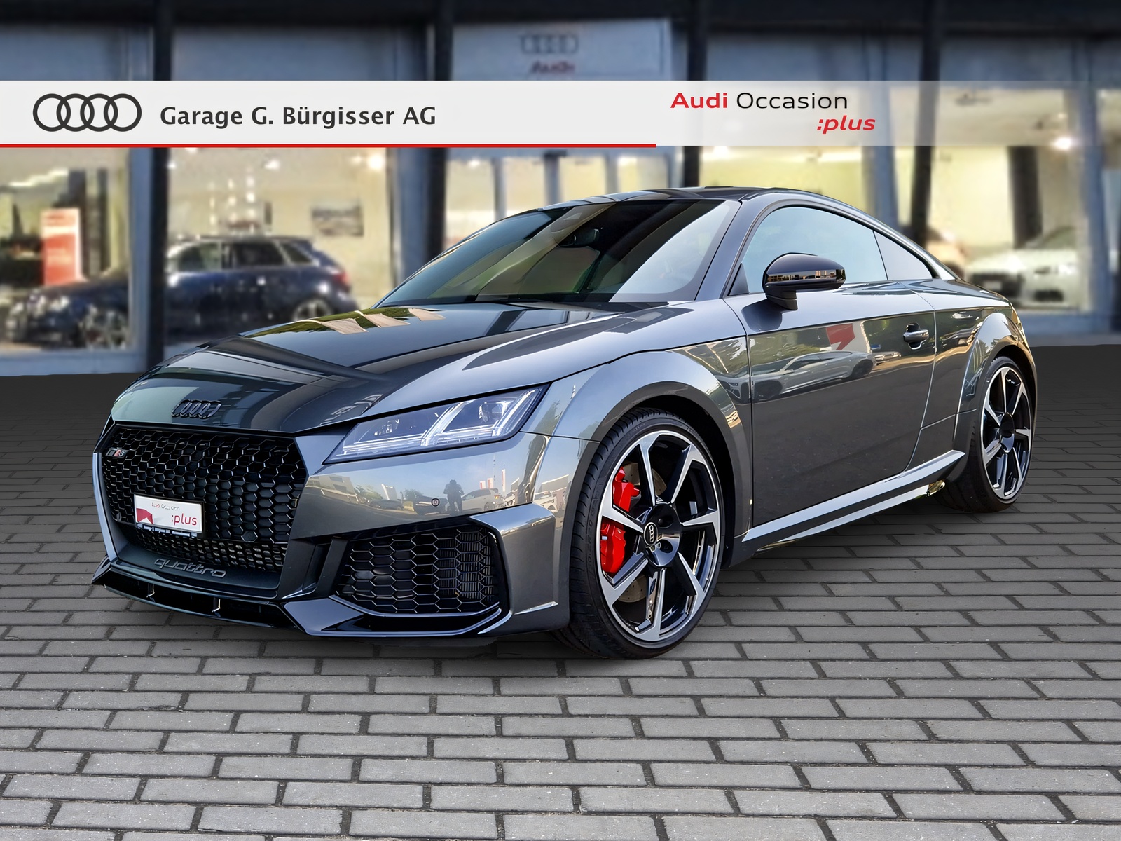 AUDI TT Coupé TTRS quattro S-tronic Daytonagrau Perleffekt