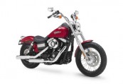 HARLEY-DAVIDSON Front + rechts, , Bordeaux (Dunkelrot)