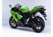 KAWASAKI NINJA ZX-6R Heck + links, , Grün